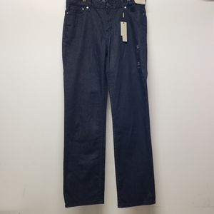 Calvin Klein Jeans Straight Mens W32 L30 Dark Wash Denim New